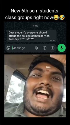 New 6th sem students class groups right now🤣🤣 #vtusolutions #vtustudents #vtumemes #viral #new