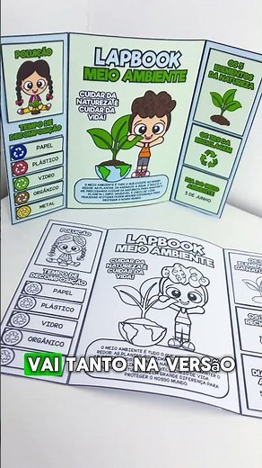 🌿 Printable Environment Lapbook | Preschool and Elementary Education