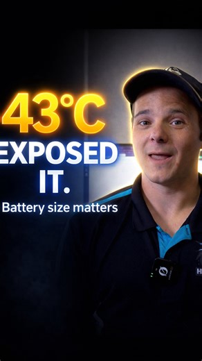 🔥😳Yesterday was a real stress test for solar battery storage. When temperatures hit 43°C, electricity demand spikes and air conditioning runs hard, the difference between almost big enough and properly sized home batteries becomes obvious. Homes with larger solar batteries handled peak demand, stayed comfortable longer, and reduced exposure to high electricity prices. Smaller systems tend to hit their limits fast when conditions aren’t mild. This is why battery capacity matters. Batteries aren