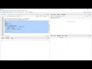 R basics using Rstudio- 8 - While loop | Tutorial for Beginners