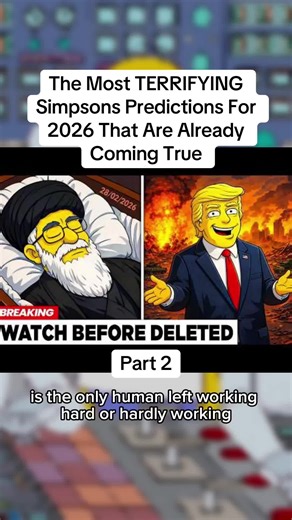 The Most TERRIFYING Simpsons Predictions For 2026 That Are Already Coming True #factory #discovery #celebrity #news #facts