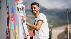 329K views · 940 shares | Call it vandalism or art, he’s using graffiti to stop crime. | Beautiful News | Facebook