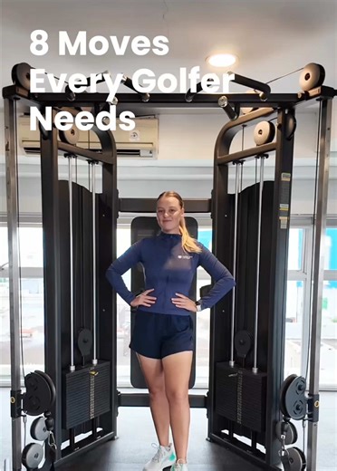 If you have access to a cable machine and you’re not using it for rotational work, you’re leaving speed on the table. These 8 cable exercises aren’t random “golf workouts.”They’re designed to build strength that actually transfers to your swing. Why cables? Because they allow you to: • Train rotation under constant tension • Load multiple planes (like the swing actually happens) • Improve deceleration and control, which is where real speed is created. This is how you build a swing that feels str
