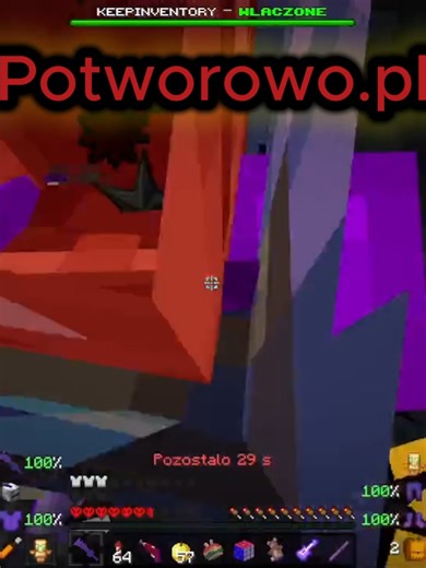 Wbijac na server ip:potworowo.pl na box pvp lub dla osob ktore lubia luzniejsza gierke niedlugo wystartuje tryb minez!!#fyp #dc #minecraft #server #pvp