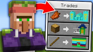 Minecraft, But Villagers Trade OP Structures…