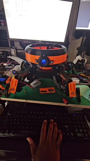 14 days of working hoping to get this done soon #fyp #maker #robot #diy