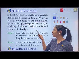 Chapter 6: Using Paint 3D | Computer Class 3 | Apex Global Learning Publications