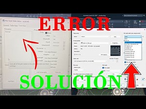 SOLUTION: PLOT DOES NOT LOAD, STYLE CTB DOES NOT APPEAR AUTOCAD 2024, 23, 22, 21