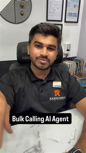 AI Walla - Explore AI Tools Daily on Instagram: "Imagine running 100+ calls at once — powered by AI!📲 Meet new Bulk Calling Agent, designed to handle outreach, follow-ups, and lead engagement automatically. No manual dialing. No waiting. Just pure AI power. 🔥 Welcome to the future of calling! 🚀 . . . #ai #trending #artificialintelligence #informationtechnology #viralreel #hackathon #trending #tech #technology #ai #callingagent #agnet #agenticai #TechReel #AItrend #TechHack #AIStartup #AITools