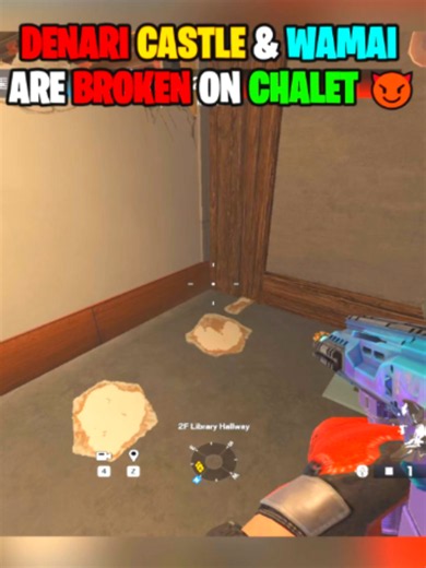 THIS TRIO LOCKS DOWN CHALET 💀 #rainbowsixsiege #r6tips #foryou #fypシ゚ | what does wamai gadget do