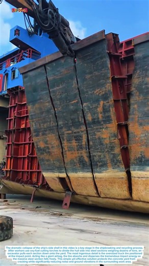 ⭐How Do They Drop a Giant Ship Hull Without Destroying the Ground?