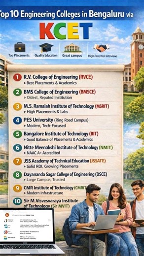 #2puc #kcet #education #RVCE #bms #bmsce #msrit #pes #BIT #nmit #jssc #dsce #cmrit #mvit