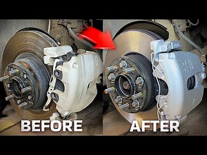How to Replace Calipers, Rotors and Brake Pads - FAST and EASY
