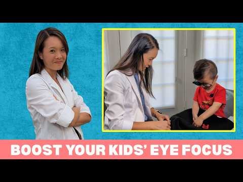 Red Letters Vision Therapy | Eye Tracking and Focus Exercise for Kids