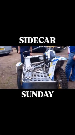 MOTOMAN (PRESERVING MX) on Instagram: "😎SUNDAY FUNDAY😎 Not everyday you see a 1986 Folan sidecar with a twin 400cc 2 Stroke Husqvarna. Turn it up, and enjoy the crispy sounds! 💨💨 The video comes from the YouTube channel of Coen van der Lee"