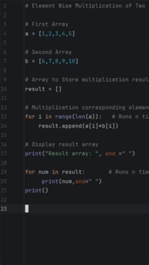 Matrix Multiplication #python #pycharm #pythonprogramming #pythonforbeginners #coding #python3 #code