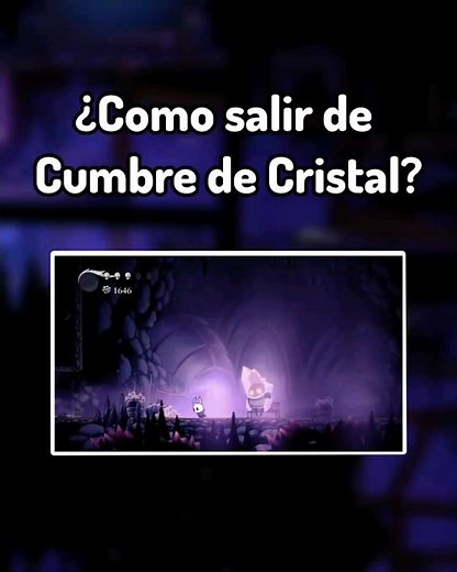 Hollow Knight | How to escape Glass Peak? (Tutorial) #hollowknight #metroidvania