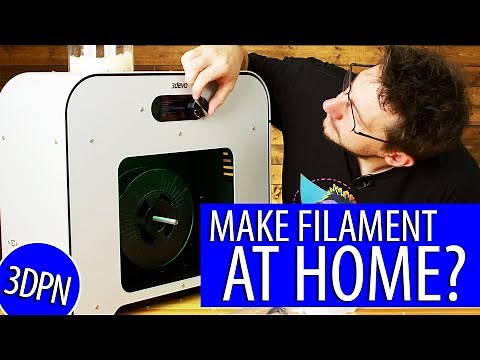 Make Your Own Filament at Home: Take 2 - 3DEVO COMPOSER First Impressions