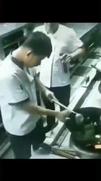 Guy Cooking with Wok Meme