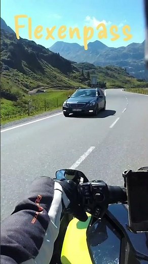 Mit dem Can-Am Spyder über den Flexenpass Richtung Stuben