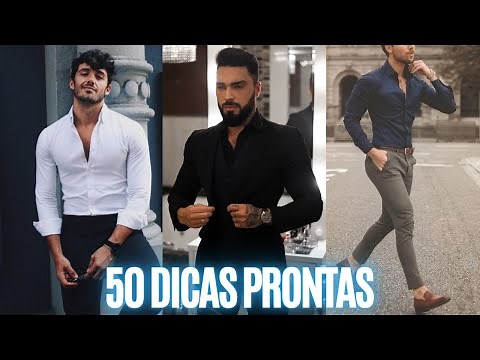 LOOKS MASCULINOS + 50 Dicas Prontas Moda Masculina