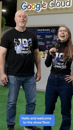 14K views · 600 reactions | Live from #KubeCon: Hear our conversation with Tim Hawkin, one of the original engineers who helped create #Kubernetes! Tune in to learn about the platform's incredible evolution and what is most important for the future of cloud-native innovation. #GKETurns10 | Google Cloud | Facebook