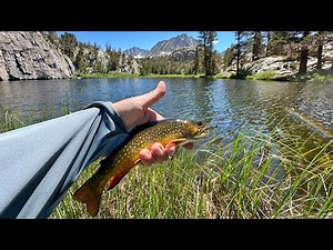 Hiking and Fishing a New Lake in Bishop Creek Canyon 2024