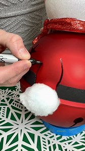 Everyone will love this Fun Holiday DIY decor This how-to decoration was inspired by a high-end window display in Las Vegas. Now you can elevate your Christmas season with this easy crat from two wreath holders and a jingle bell. #crafting #fblifestyle #holidaydecor #christmasdecor #christmascrafts | The Gooch