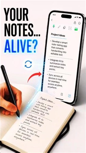 This Pen Turned Doodles Into Data #digitalnotes #ai #gadget