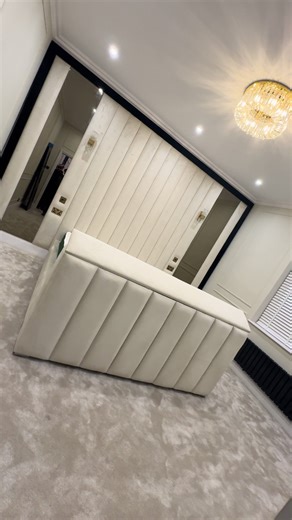 Luxury Wall Panel Bed with Hidden TV Upgrade