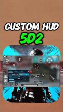 mi CUSTOM HUD 5 DEDOS en BLOOD STRIKE (Fácil) 🤩✋ #bloodstrike #customhud #5fingerplayer