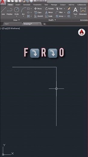 Stop Trimming! Use AutoCAD Fillet R=0 Instead 🚀 #shorts #autocadtips