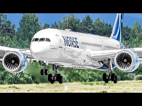 34 CLOSE UP TAKEOFFS and LANDINGS | Oslo Gardermoen Airport Plane Spotting [OSL/ENGM]