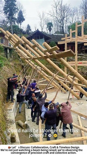 Raising the Frame: Where Ancient Engineering Meets Collective Strength