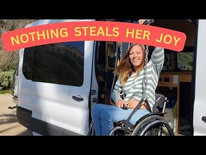 Even A Wheelchair Can't Take Away Solo Female Nomad's Joy