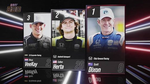 Indy 500: Starting grid - IndyCar Videos