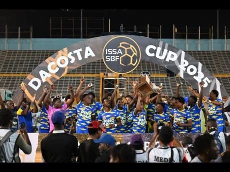 STETHS claimed the ISSA/WATA DaCosta Cup on Saturday, edging Glenmuir 8–7 in a dramatic penalty shootout. This is more than just a trophy; it's their first title in ten years and their sixth overall. It represents a major morale boost for St. Elizabeth as the parish continues its post-hurricane recovery. Keith Wellington, Principal of St. Elizabeth Technical High School, and Omar Wedderburn, Head Coach of the STETHS football team, discussed the historic victory. #SmileJamaica #1MorningShow #Dail