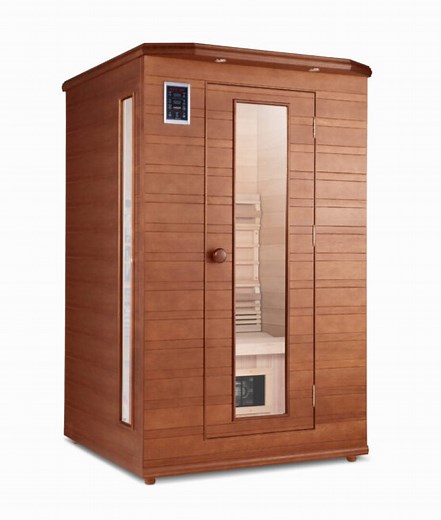 Enrich 2 Sauna - Classic 2-Person Full-Spectrum Home Sauna