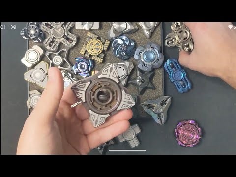 HUGE Fidget Spinner collection video 😅 - I may have too many spinners...