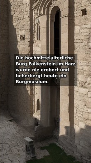 Warum Burg Falkenstein bis heute fasziniert | Ein Ort mit Geschichte #shorts