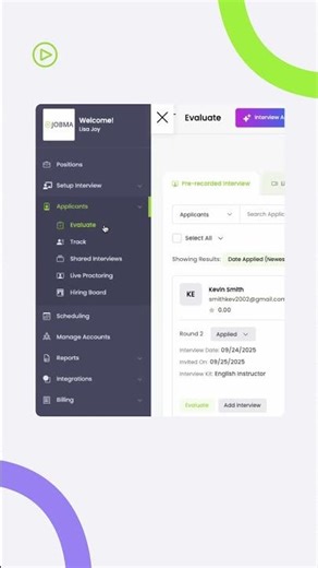 Share Candidate Interview & Gather Team Feedback | Make Collaborative Hiring with Jobma