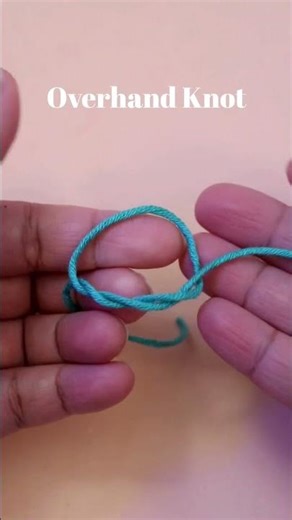 Overhand Knot for Clara Chicken details - Crochet Pattern by Woolshie Crochet