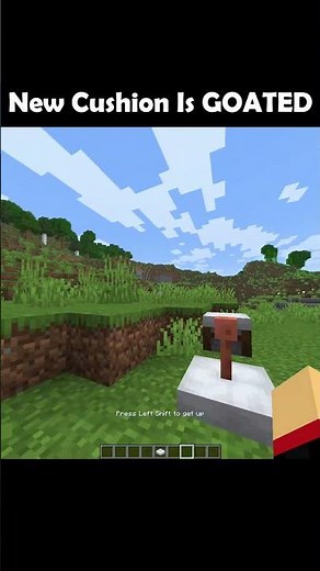 New Minecraft Cushion Trick Nobody Knows #minecraft #hacks #tips