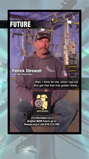 🎓Meet Patrick, 2nd year apprentice who's already planning ahead for his post-apprenticeship journey! 🌎 Colorado is his home, but with the skills he's learning at JATC, he'll have the freedom to work anywhere he chooses. Talk about a major advantage! 💪 #JATC #FutureElectrician #UnlimitedOpportunities | IBEW - Ninth District