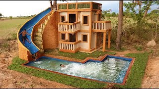 A $0 Water Slide Paradise With Hidden Pool and Three Story Mansion More Beautiful Than Any Resort