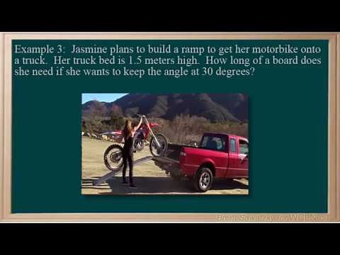 WCLN - Math - TRIG: Solving for a Side