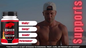 (3 Pack) Ember Ghee Pills for Men - Official Ember Ghee Supplement Suppport Capsules Premium All Natural, EmberGhee Maximum Strenght Multivitamin Pills Advanced Formula, 180 Capsules for 3 Months