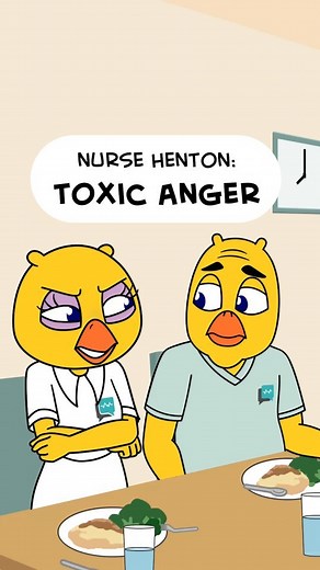 Episode 1/4: Toxic Anger ------------------------- Tensions flare at the dining table as Nurse Henton and Nurse Henia confront long-standing resentments and frustrations that have been simmering beneath the surface. #DrHenSays #HealthFacts #DailyComics #InstaComic #ComicsOfInstagram #ComicIllustration #MedicalStudents #MedicalStudent #DoctorsOfInstagram #HealthEducation #GraphicMedicine #Step1 | Dr Hen Says