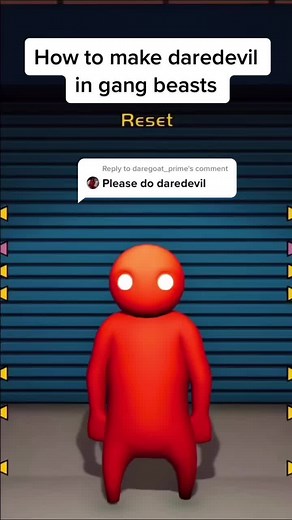 Creating Daredevil in Gang Beasts: Tutorial