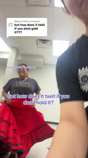 Folkloric Dance Skirt Twirling Tutorial